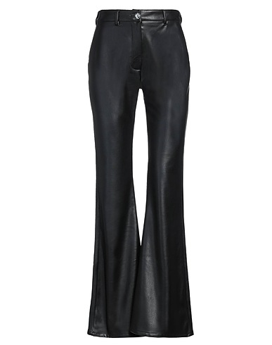 ANTONELLA RIZZA Casual pants Black 100% Polyurethane, Viscose, Elastane