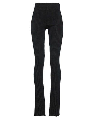 ANDREĀDAMO Casual trouser Black 80% Viscose, 10% Polyester, 9% Polyamide, 1% Elastane