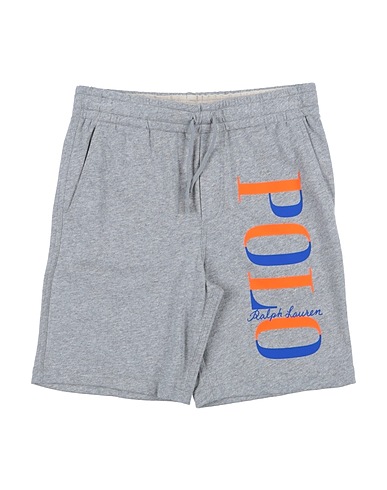 POLO RALPH LAUREN Pantalone felpa Logo Spa Terry Short
 Grigio 100% Cotone