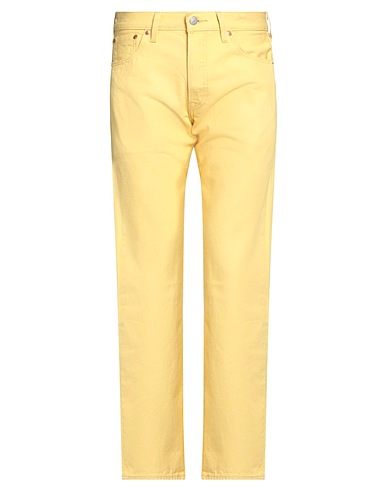 LEVI'S Denim trousers Yellow 100% Cotton