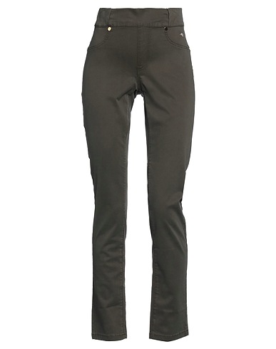MARANI JEANS Casual trouser Military green 98% Cotton, 2% Elastane