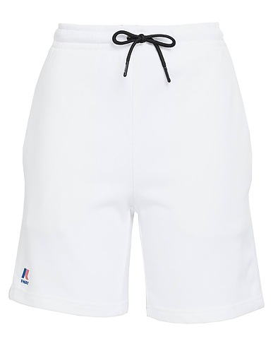 K-WAY Shorts & Bermuda LE VRAI DORIAN POLY COTTON    
 White 86% Cotton, 14% Polyester
