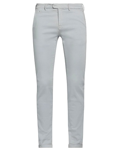 TRAMAROSSA Denim trousers Light grey 87% Cotton, 9% Polyester, 4% Elastane