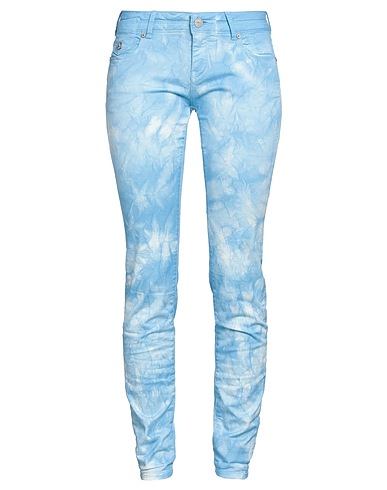 MAISON SCOTCH Pantaloni jeans Celeste 98% Cotone, 2% Elastan