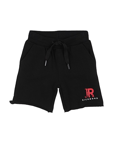 JOHN RICHMOND Shorts & Bermuda Black 100% Cotton