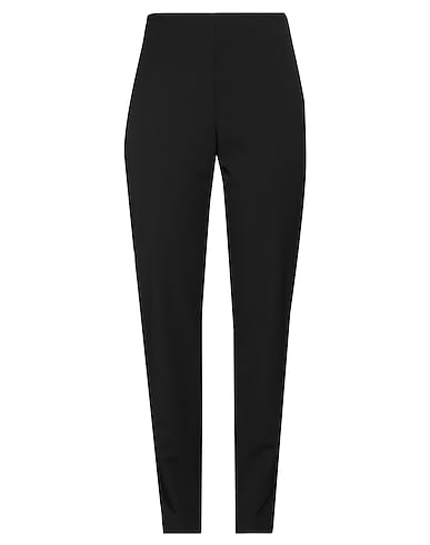 CORTE dei GONZAGA Casual trouser Black 89% Polyester, 11% Elastane