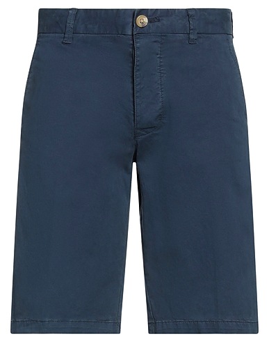 BLAUER. Shorts & Bermuda Blu navy 97% Cotone, 3% Elastan