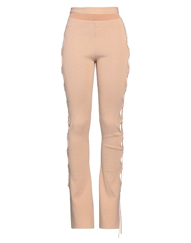 ANDREĀDAMO Casual pants Sand 80% Viscose, 10% Polyester, 9% Polyamide, 1% Elastane