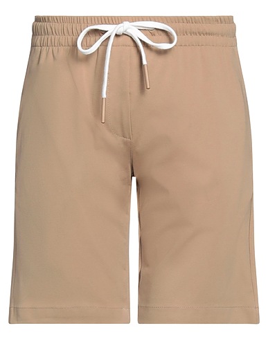 PRIMO EMPORIO Shorts & Bermuda Sand 52% Cotton, 42% Polyamide, 6% Elastane