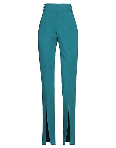 CRISTINA GAVIOLI Pantalone Verde 65% Viscosa, 30% Nylon, 5% Elastan
