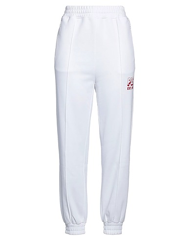 PHILOSOPHY di LORENZO SERAFINI Casual pants White 100% Cotton