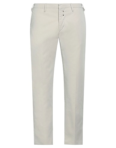 MASON'S Casual pants Light grey 100% Cotton