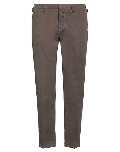 MASON'S Casual trouser Dark brown 100% Cotton