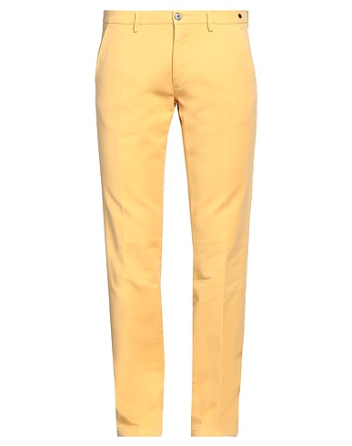 MASON'S Pantalone Giallo pastello 96% Cotone, 4% Elastan