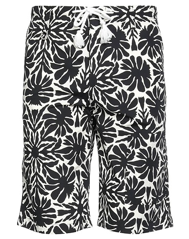 PAOLO PECORA Shorts & Bermuda Black 100% Cotton