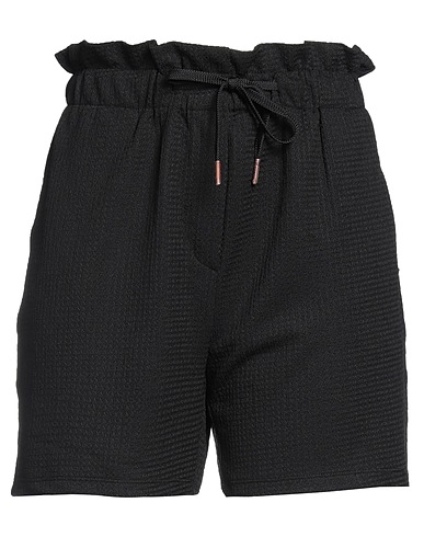 GARCIA Shorts & Bermuda Black 98% Polyester, 2% Elastane