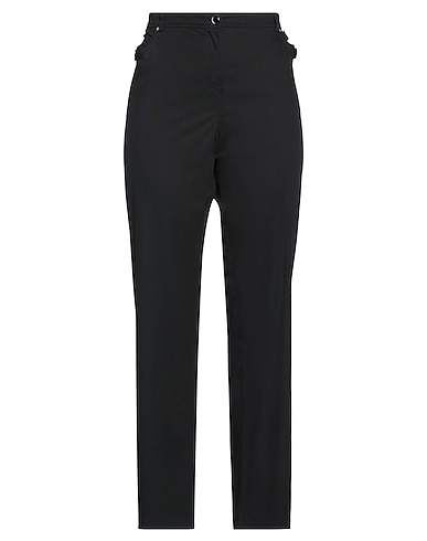 LE DONNE DI MARIELLA BURANI Casual trouser Black 69% Cotton, 26% Polyamide, 5% Elastane