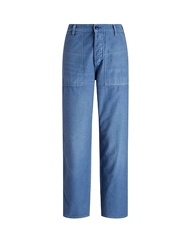 POLO RALPH LAUREN Casual pants COTTON SATEEN UTILITY PANT
 Slate blue 100% Cotton