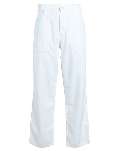 POLO RALPH LAUREN Casual trouser COTTON SATEEN UTILITY PANT
 White 100% Cotton