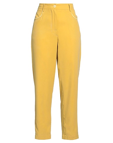 MOMONÍ Casual trouser Mustard 77% Lyocell, 23% Polyester