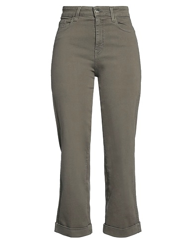 KAOS JEANS Pantaloni jeans Verde militare 78% Cotone, 15% Tencel™, 5% Poliestere, 2% Elastan