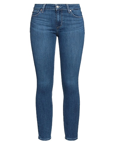 PAIGE Denim trousers Blue 92% Cotton, 6% Polyester, 2% Elastane