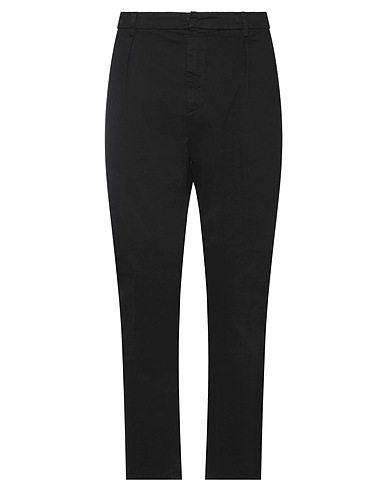 DONDUP Pantalone Nero 98% Cotone, 2% Elastan