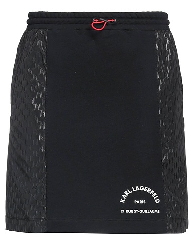 KARL LAGERFELD Mini skirt Black 100% Cotton
