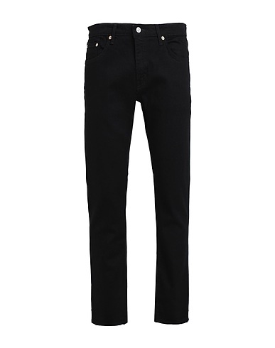 EDWIN Denim trousers Black 98% Cotton, 2% Polyurethane