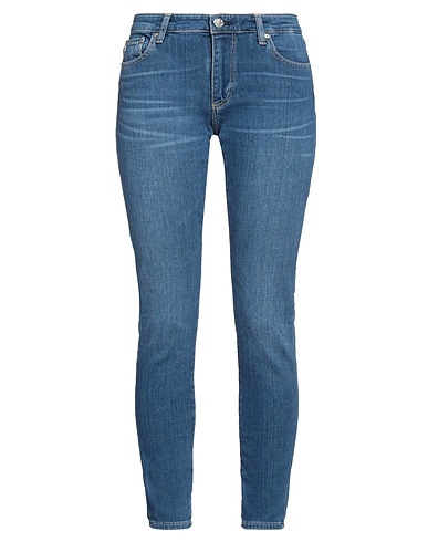 AG JEANS Denim trousers Blue 93% Cotton, 5% Polyester, 2% Elastane