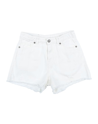 PLEASE Shorts & Bermuda Ivory 60% Cotton, 40% Linen