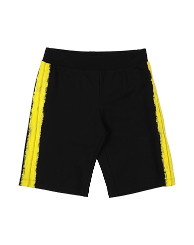 MOSCHINO TEEN Shorts & Bermuda Black 100% Cotton, Elastane