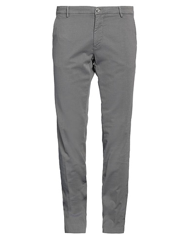 MASON'S Casual trouser Grey 97% Cotton, 3% Elastane