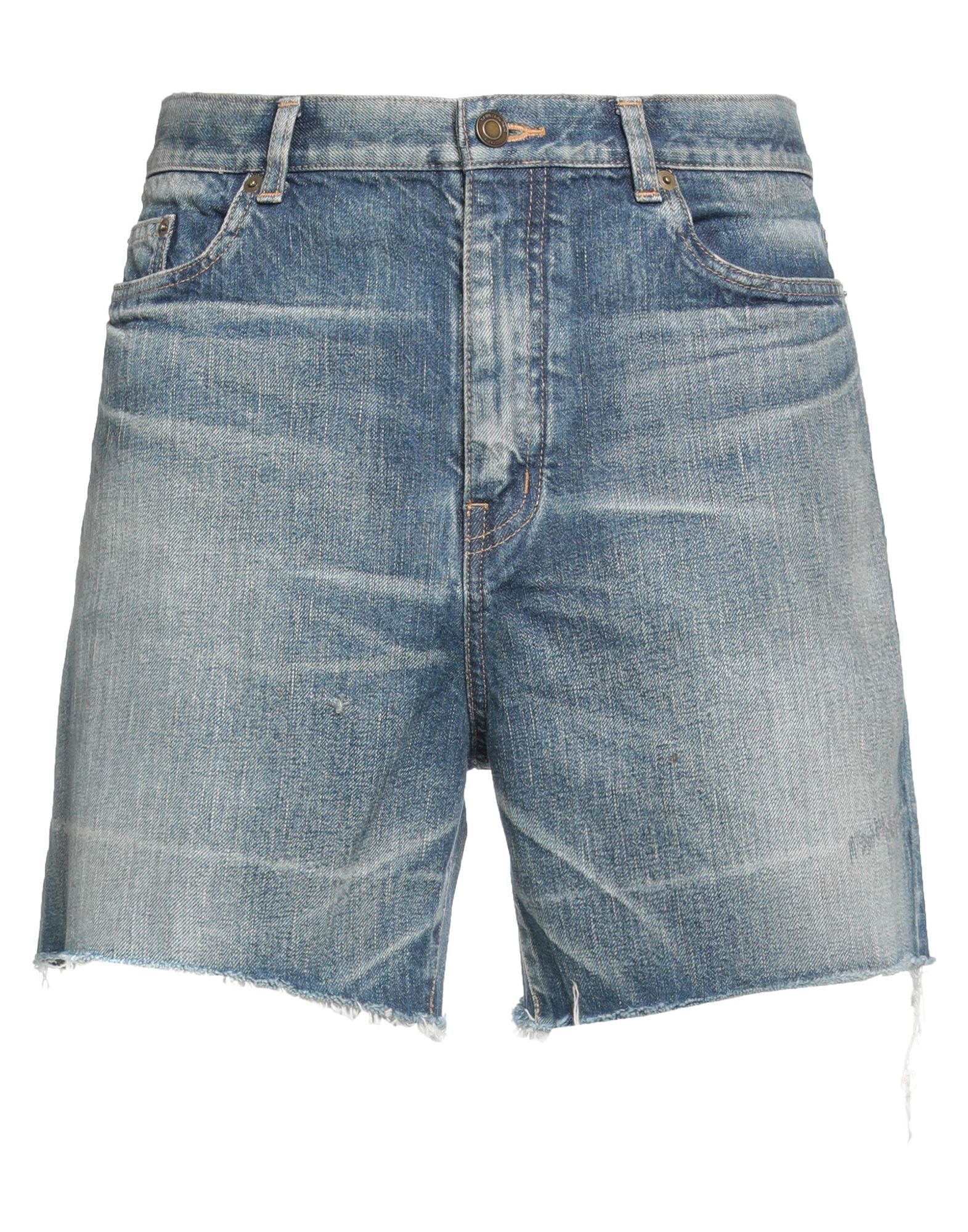 SAINT LAURENT - Denim shorts