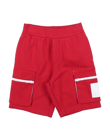 EMPORIO ARMANI Shorts & Bermuda Red 83% Cotton, 17% Polyester