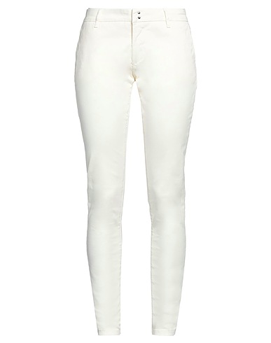 SUN 68 Casual trouser Cream 98% Cotton, 2% Elastane