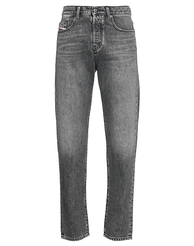DIESEL Denim trousers Black 80% Cotton, 20% Hemp