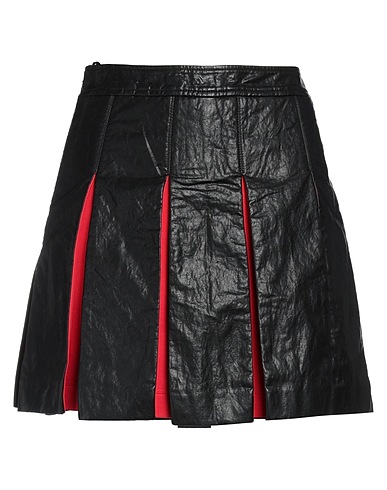 MOSCHINO Minigonna Nero 65% Viscosa, 20% Poliestere, 11% Cotone, 4% Altre Fibre