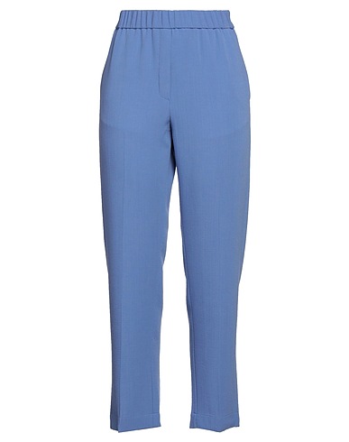 FORTE_FORTE Casual trouser Lilac 46% Viscose, 43% Wool, 11% Polyamide