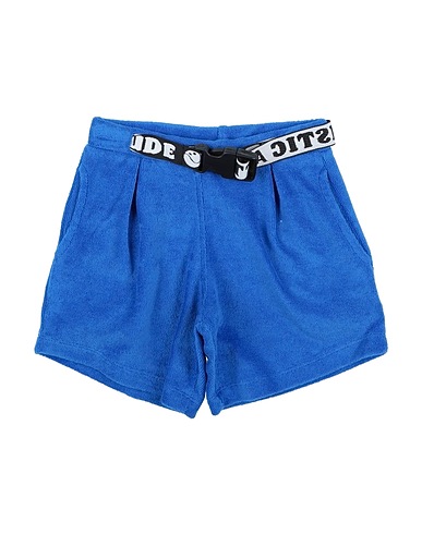 YPORQUÉ Shorts & Bermuda Blue 80% Cotton, 20% Polyethylene