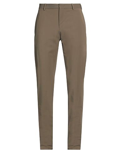 PT Torino Casual trouser Brown 48% Cotton, 46% Polyamide, 6% Elastane