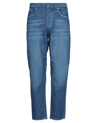 BE ABLE Denim pants Blue 100% Cotton, Polyester