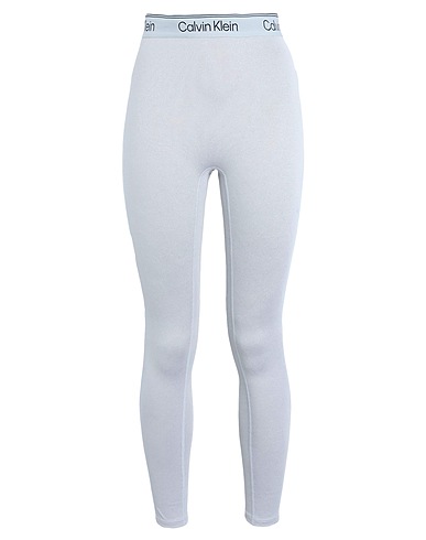 CALVIN KLEIN Leggings Grigio chiaro 89% Poliestere, 11% Elastan
