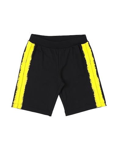 MOSCHINO KID Shorts & Bermuda Black 100% Cotton, Elastane
