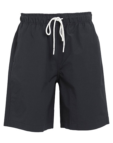 CALVIN KLEIN Shorts & Bermuda Black 63% Cotton, 31% Polyamide, 6% Elastane