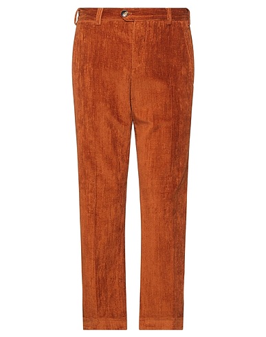 PT Torino Casual trouser Brown 99% Cotton, 1% Elastane