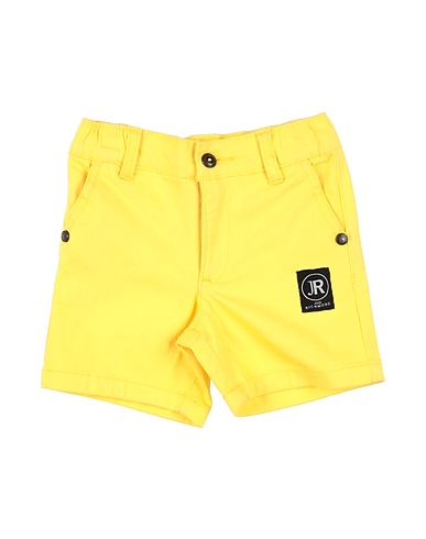 JOHN RICHMOND Shorts & Bermuda Yellow 98% Cotton, 2% Elastane