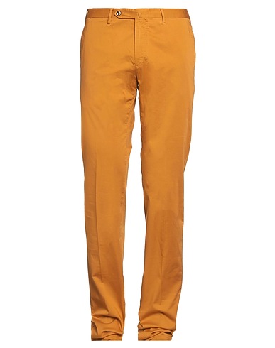 PT Torino Pantalon Jaune-orange 98% Coton, 2% Élasthanne