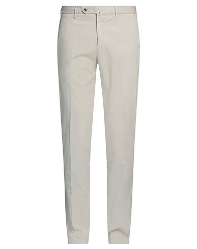 PT Torino Casual pants Ivory 98% Cotton, 2% Elastane
