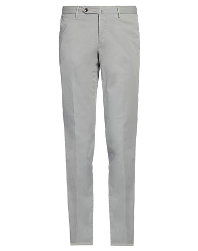 PT Torino Casual pants Light grey 98% Cotton, 2% Elastane